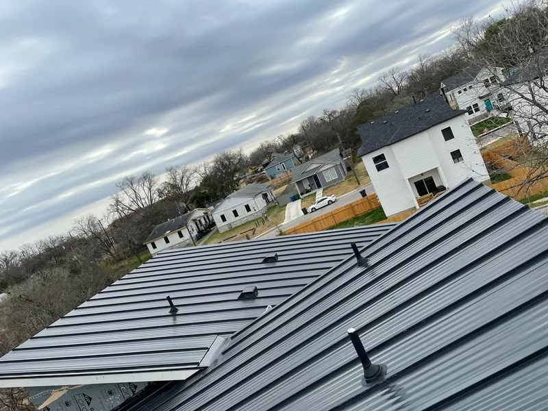 Standing seam metal roof panels with vents for Skylight Repair in Wahiawa